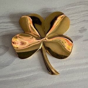 VTG Gerity 24kt Gold EP 4-Leaf Clover Shamrock Hope Faith Love